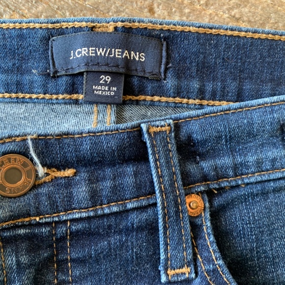 J Crew Mercantile Women's 9" High Rise Skinny Toothpick Jean - Picture 5 of 8